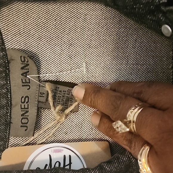 Black denim Jacket - Picture 4 of 4